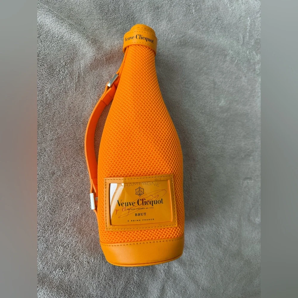 Veuve Clicquot Orange Champagne Ice Jacket Bottle Cover Koozie
